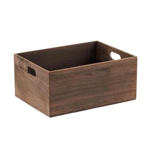 Supply Wooden Storage Bins Box with Handles with High Quality