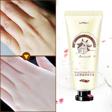 LAMILEE GoatMilk Hand Cream Anti-Dryness Moisturizing Anti-chapping whitening Hand care 40g Hydrating for Winter Repair