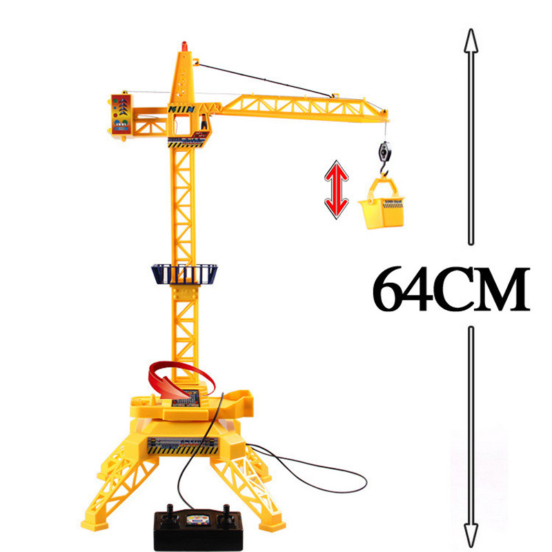 New Arrival Strange Wire Control Construction Tower Crane Toys Simulation Model Educational Toys For Children Pretend Gift Xmas