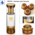 Rich Hydrogen Water Bottle H2 SPE Generator MRETOH 7.8Hz Molecular Resonance Effect 500ml Glass Cup Anti-Aging Improve Immunity