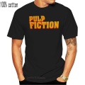 T Shirt Pulp Fiction T Shirt Black Logo Writing of Film by Quentin Tarantino Long Sleeve Hoddies unisex hoddie short sleeve Tee