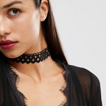 Simple Newest fashion accessories Punk Style wave velvet choker necklace for Valentine's Day present lover's gift N275