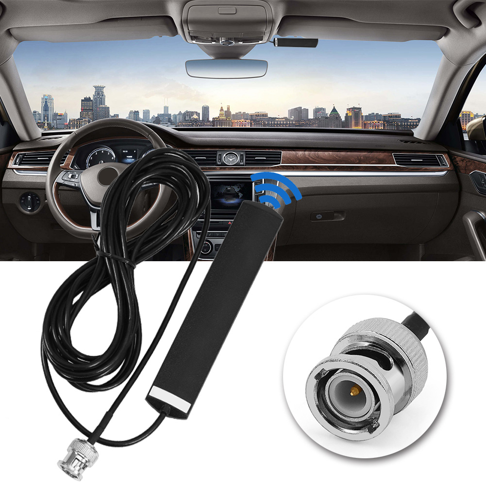 SOONHUA 3dB Gain Glass Mount Car Mobile Radio Antenna With BNC Connector Communication Antenna For Wideband Scanner