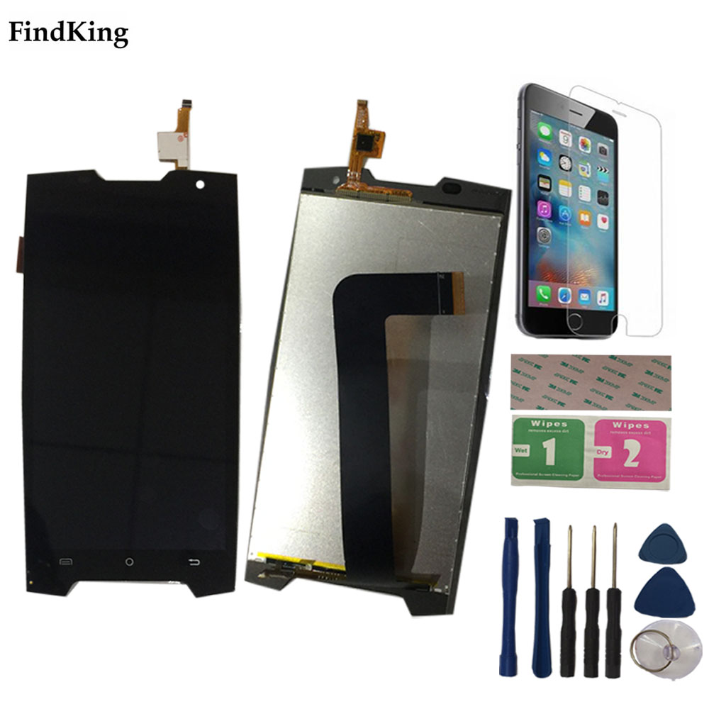 5.0'' LCD Display For Cubot KingKong King Kong LCD Display And Touch Screen Digitizer Assembly Phone Tools Protector Film