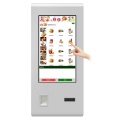 Restaurant self service Ordering information Kiosk with Terminal pos Payment System