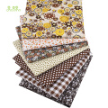 New Floral Series,Cotton Plain Thin Fabric,Patchwork Clothes For DIY Quilting & Sewing,Fat Quarters Material,50x50cm