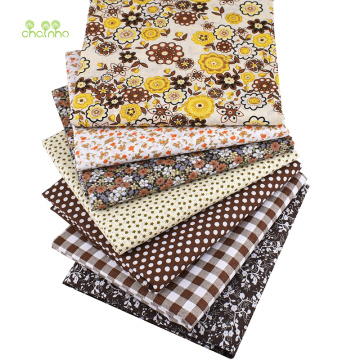 New Floral Series,Cotton Plain Thin Fabric,Patchwork Clothes For DIY Quilting & Sewing,Fat Quarters Material,50x50cm