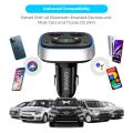 GoVoCE Bluetooth Car Charger With Siri & Google Voice Control Wireless Car Charger USB Fast Chargeres For Phone
