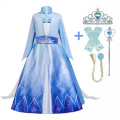 Girls Dress Princess Dress for Girls Queen Cosplay Halloween Party Dress up Birthday Costume Childen Clothing Vestidos