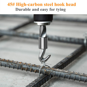 Rebar Hook Automatic Steel Bar Tying Hook Rebar Tier Construction Site Winding Tool Wire Knotting Pliers Steel Wire Tying