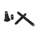 1 Pack DIY ABS Clarinet Body Black Woodwind Instrument Parts