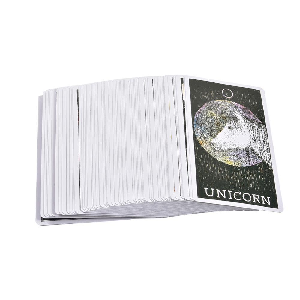 63pcs The Wild Unknown Animal Spirit Tarot Cards Deck English Guidebook Party Table Games Playing Cards Family Entertainment