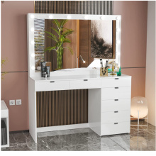 Large Makeup Vanity Dressing Table with LED Bulbs
