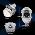 H7 H4 Projector Lenses In Headlight Bi-xenon Lens Upgrade 3.0 inch Retrofit Full Metal Kit Car Lights Accessories Tuning Style