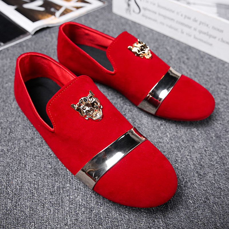 New Men Casual Shoes Suede Shoes Men Loafers Shoes Flats Men Driving Shoes Soft Moccasins Footwear Slip-On Walking Shoes Loafers