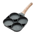 Four-hole Frying Pot Thickened Omelet Pan Non-stick Egg Pancake Steak Pan Cooking Egg Ham Pans Breakfast Maker kitchen tools