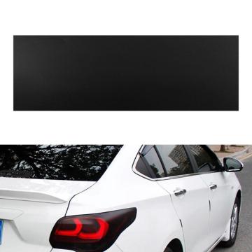 Tint Vinyl Film Sticker Sheet Matt Black Waterproof Solvent-Resistant for Automobile Car Headlight Taillight Rear Lights Glass