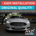 AKD tuning cars Headlight For Ford Mondeo Fusion 2013-2016 Headlights LED DRL Running lights Bi-Xenon Beam Fog lights angel eyes