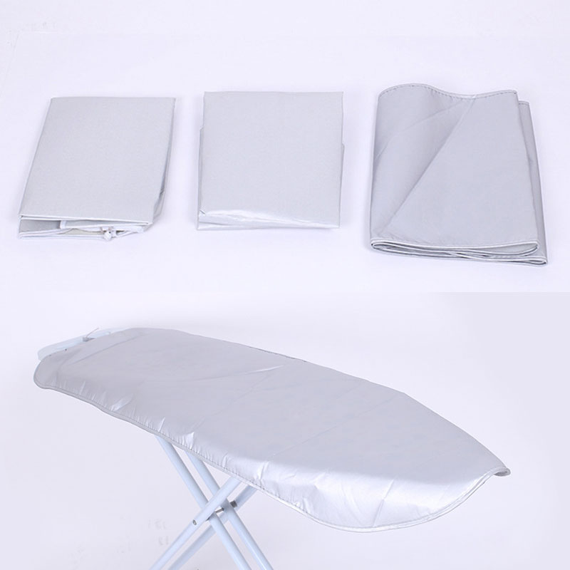 3 Size Universal Silver Coated Padded Ironing Board Cover Pad Thick Reflect Heavy Heat Reflective Scorch Resistant