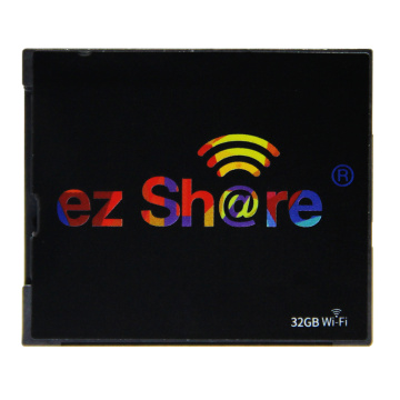 new free shipping Ez share wifi cf Card 64G 128GB DLSR Camera wireless 7D highspeed 5D2 CF memory card with WIFI card hot sold