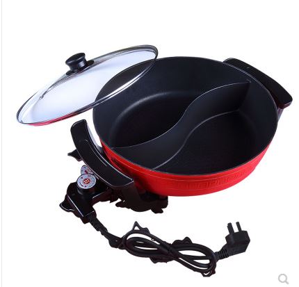 Free shipping Parts Multifunctional household electric Hot pot Yuanyang pan large capacity 6L heat Multi Cooker Slow Cookers