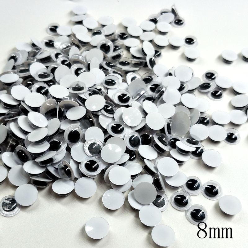 HL 6/8/12/15mm 100/200/300pcs Dolls Eye For Toys Googly Eyes Used Doll Accessories