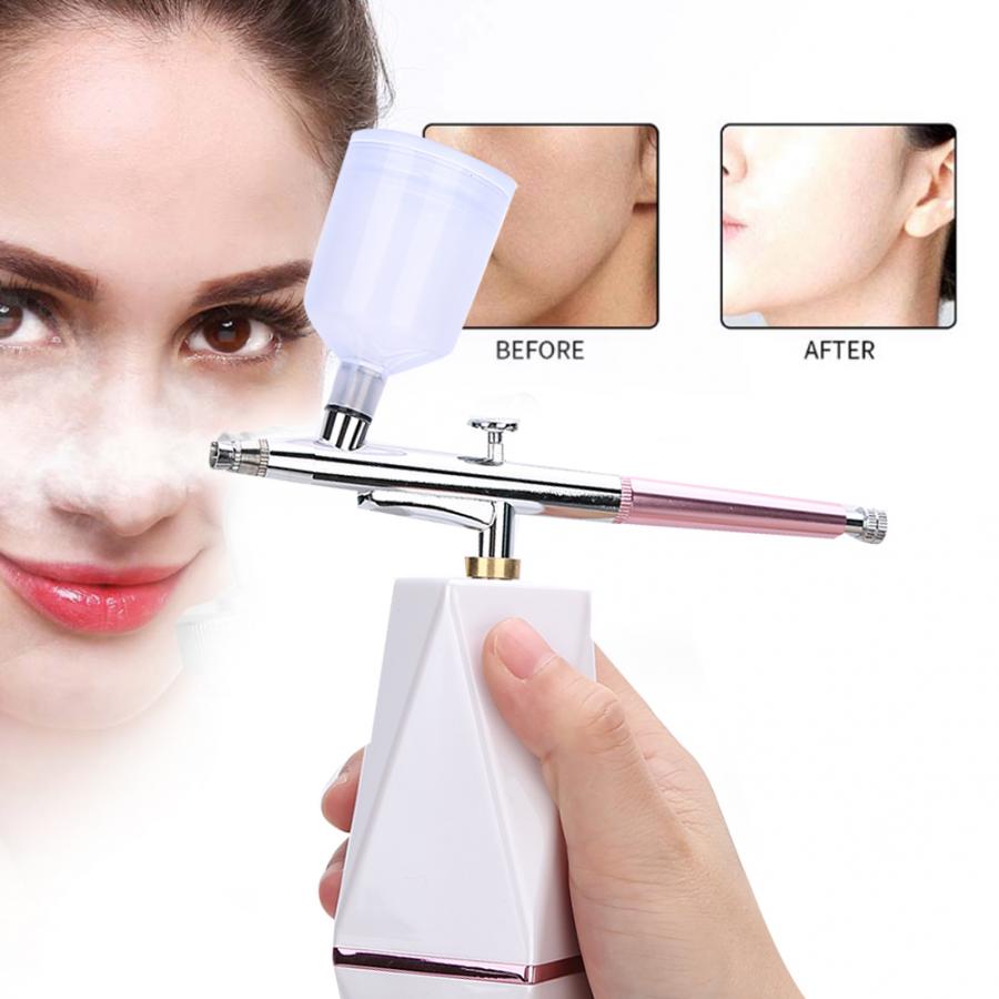 Portable Cosmetic Airbrush Makeup Spray Air Brush Oxygen Sprayer Face Moisturizing Body Paint Nail Painting Tattoo Airbrush Gun