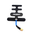 Turbowing 2.4GHz 7.5dBi Gain 10km Long Range Fishbone Flat SMA/RP-SMA FPV Antenna For RC Mini Drone Quadcopter Accessories Parts