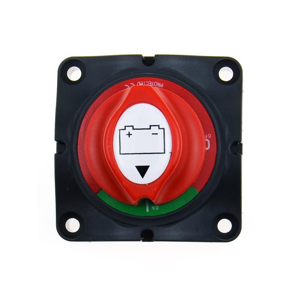 Widely Used on Car/Vehicle/RV/Boat/Marine 3 Position Disconnect Isolator Master Switch 12-60V Battery Power Cut Off Kill Switch