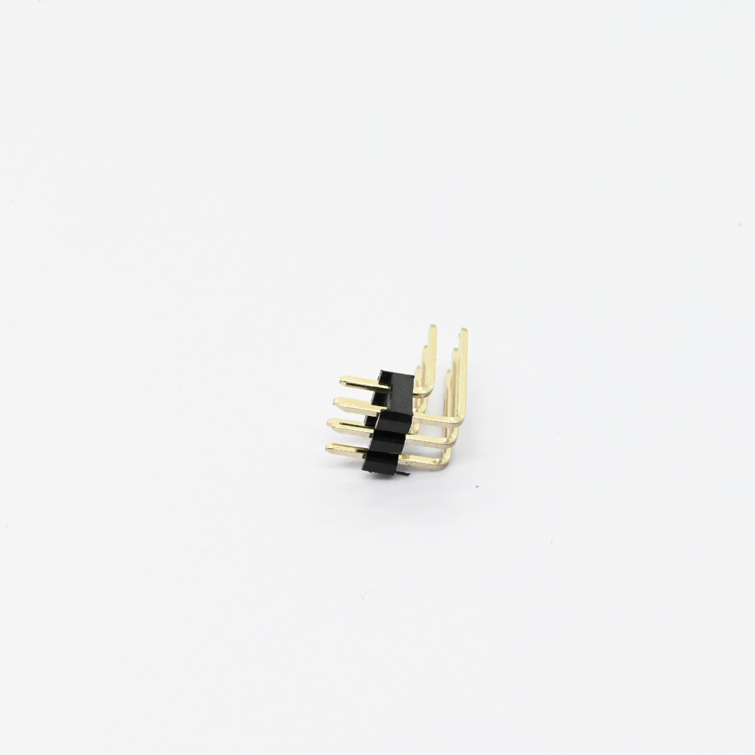 PHER04B-06-G0-D-0600-0300+2.54mm Pin Header Dual Row Angle Reverse Type（1）