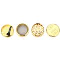 Alloy Herbal Herb Tobacco Herb Spice Grinder Herbal Alloy Smoke Metal Crusher Smoking Pipe Accessories Gold Smoke Cutter