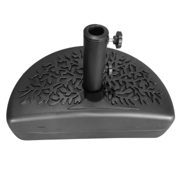Durable Black Base for Half Moon Outdoor Umbrella