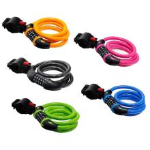 Bike Lock Anti-theft Colorful Code Type Lock For Motorcycle Mountain Electric Bicycle Equipment Toolboxes Scooters Car Spor K3U6