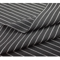 Dress Trousers Suit Textile Quality Polyester Rayon Stripe Fabric Fashion