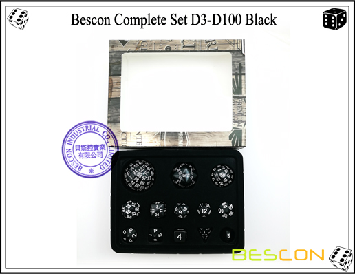 Complete Dice Set D3-D100 (15)