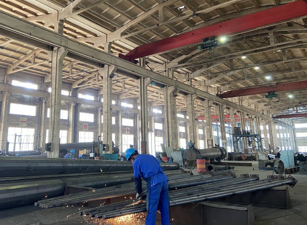 Lamp Pole Production