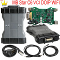 MB star c6 sd connect doip/can Multiplexer with software HDD SSD VCI C6 WIFI with cf19 laptop CF-19 toughbook 4G diagnostic tool