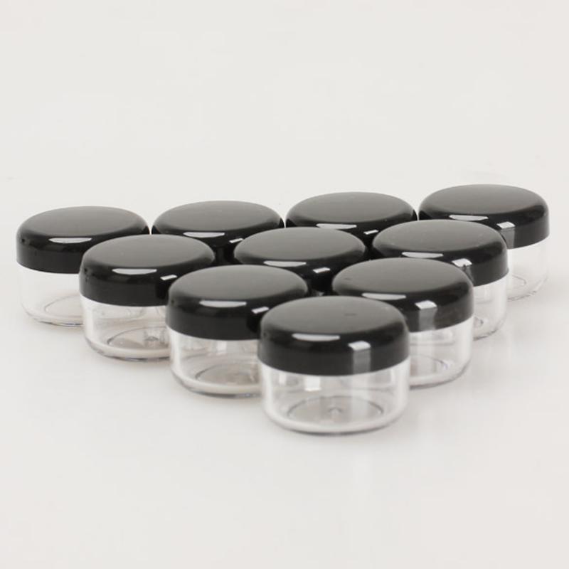 10pcs 5g / pcs Cosmetic Empty Jar Pot Portable Acrylic Box Empty Makeup Travel Face Cream Lotion Cosmetic Containers Organizer