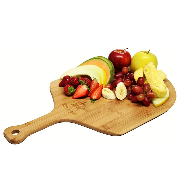 Wooden Pizza Shovel Bread Board Cutting Board Solid Wood Chopping Board Kitchen Pizza Stone Bakeware Pizza Tools