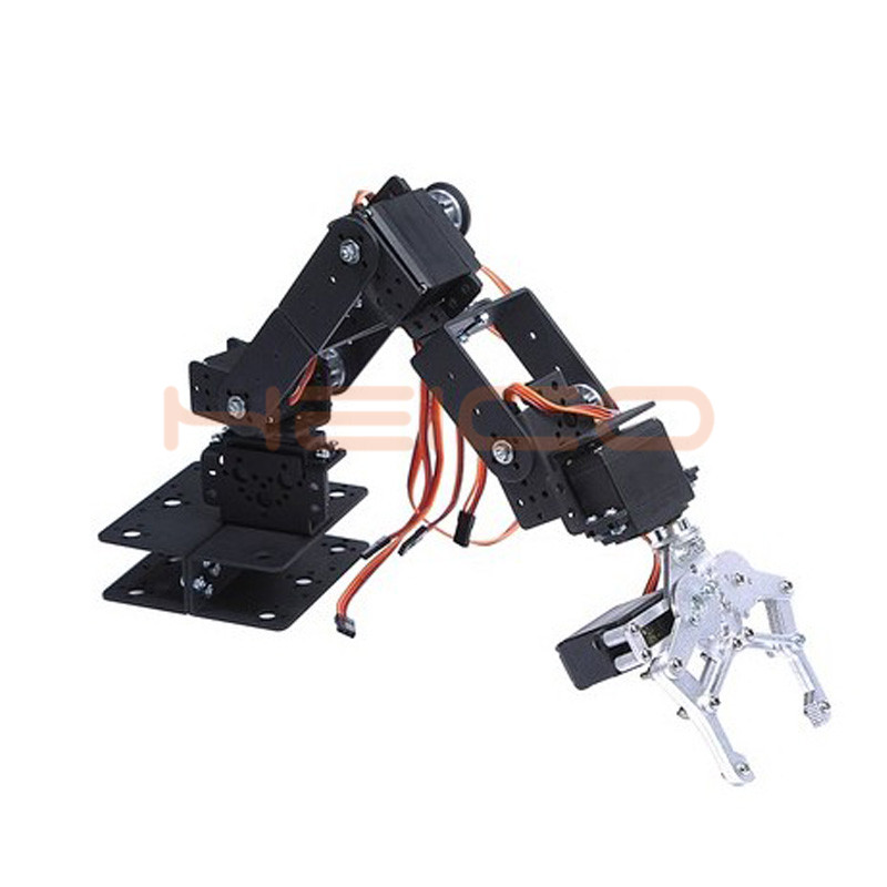 Metal Manipulator 6DOF Robot Arm Mechanical Robotic Clamp Claw With MG996R/DS3115 Controller Kit Model Toy for DIY Steam Kit