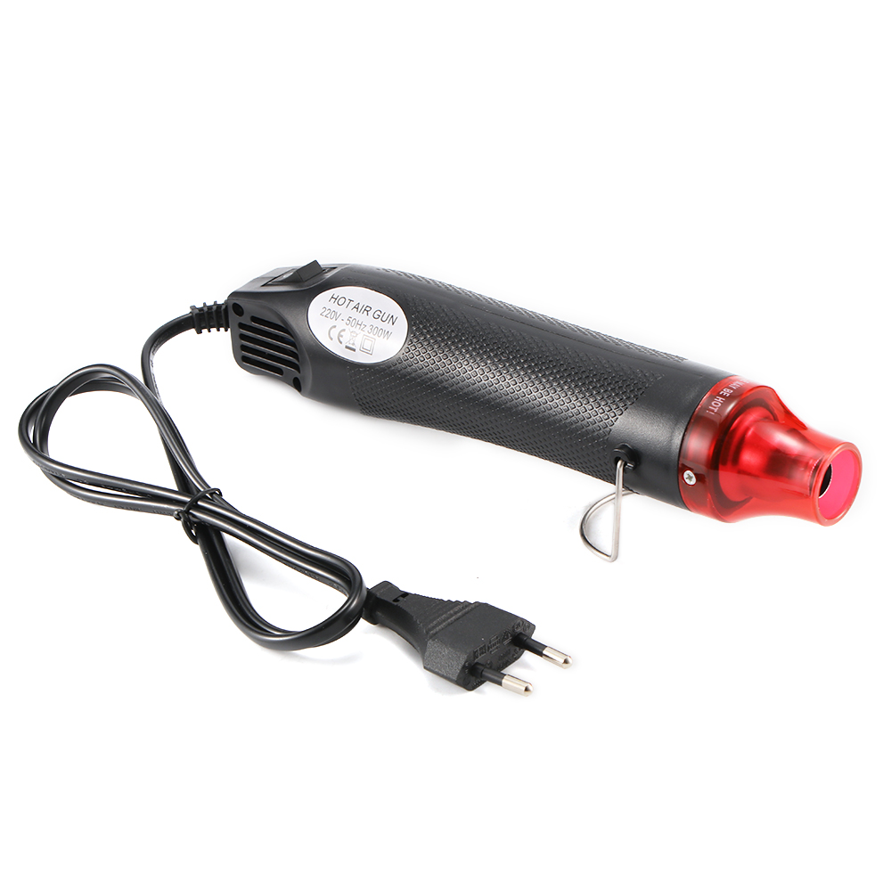 110/220V 300W Power MAX 200 Temperature DIY Use Electric Power Tool Portable Digital Hot Air Gun Mini With Seat Shrink