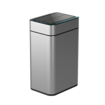 Stainless Steel Sensor Dustbin with Automatic Wings-Open