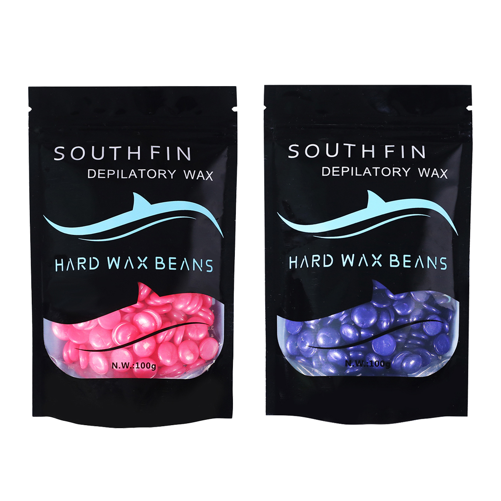 No Strip Painless Hard Wax Beads Women Men Hair Removal Depilatory Waxing Beans for Sensitive Skin, 200g