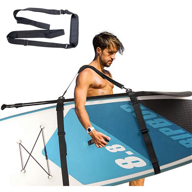 Adjustable Surfboard Shoulder Carry Sling Stand Up Paddleboard Strap Sup Board Surf Fins Paddle Wakeboard Surfing Kayak TSLM1