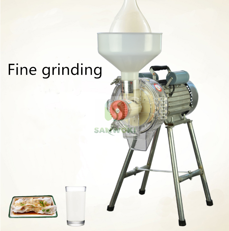 Electric rice mill machine soy milk making machine rice powder grinding machine rice paste maker machine peanut butter machine