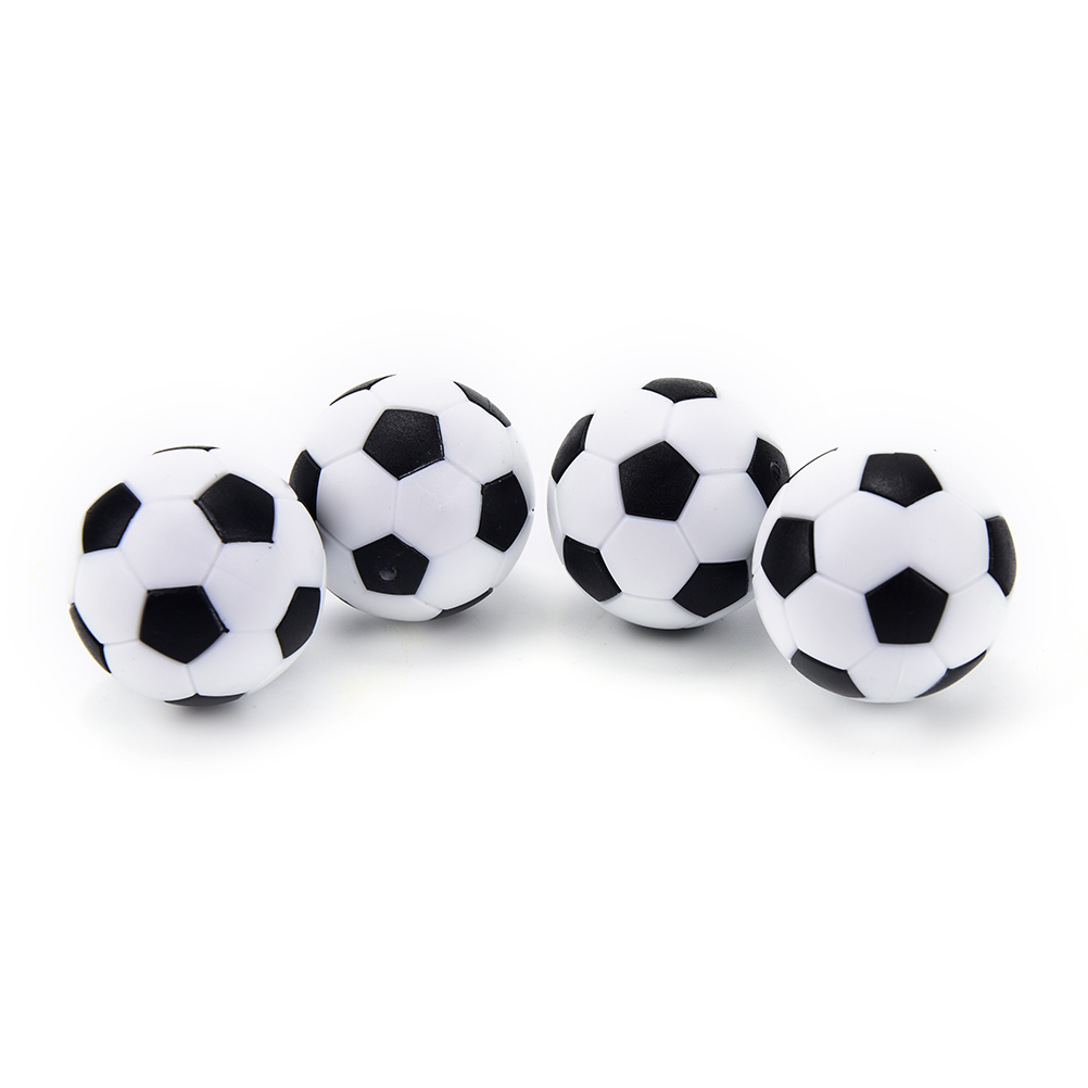 4 Pcs Foosball Table Football Round Indoor Games Plastic Soccer Ball Football Fussball Soccerball Sport Gifts 32mm