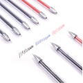 4+100Pcs/Set Gel Pen Refill Office Signature Rod for handle Red Blue Black Ink Refill Pen Grips Office School Writing Stationery