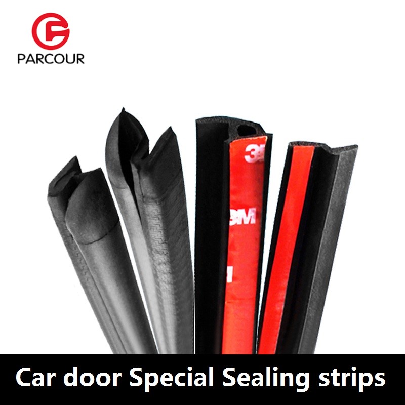 Combination Of Z, P, D Type Car Door Special Sealing Strip EPDM Rubber Soundproof And Dustproof Car Protection Auto Accessory