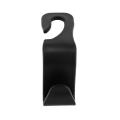 1pcs Creative Car Seat Truck Coat Back Hooks Organizer Universal Headrest Storage Holder Portable Multifunction Clips Car Stylin