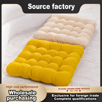 Soft Tufted Student Chair Cushion with Breathable Fabric